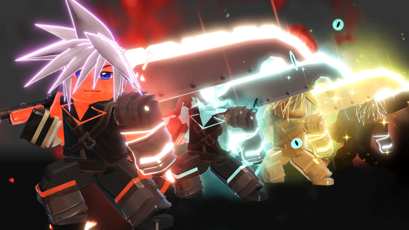 Heroes fighting in PVP