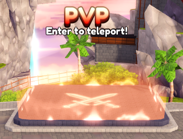 PVP teleport area